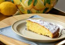 Torta al limone leggera