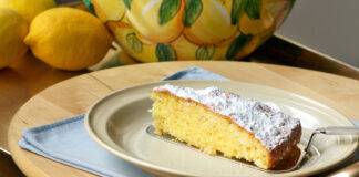 Torta al limone leggera