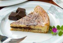 Torta ricotta e cioccolato fondente | Golosa e cremosa da assaporare Torta ricotta e cioccolato fondente ricettasprint
