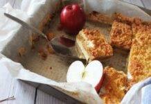 Torta croccante alle mele