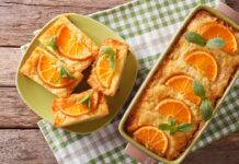 plumcake con arance