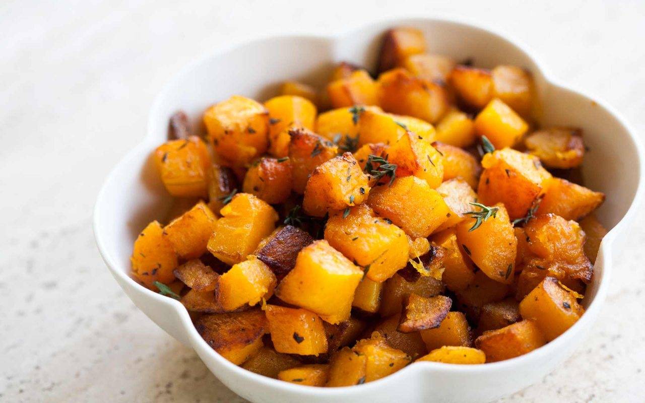 zucca in padella FOTO ricettasprint