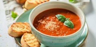 Zuppa pomodoro rosso facile