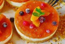 cheesecake al cachi ricettasprint