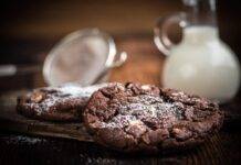 Cookies cioccolato noci