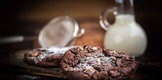 Cookies cioccolato noci