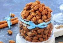 noccioline americane caramellate alla cannella ricettasprint