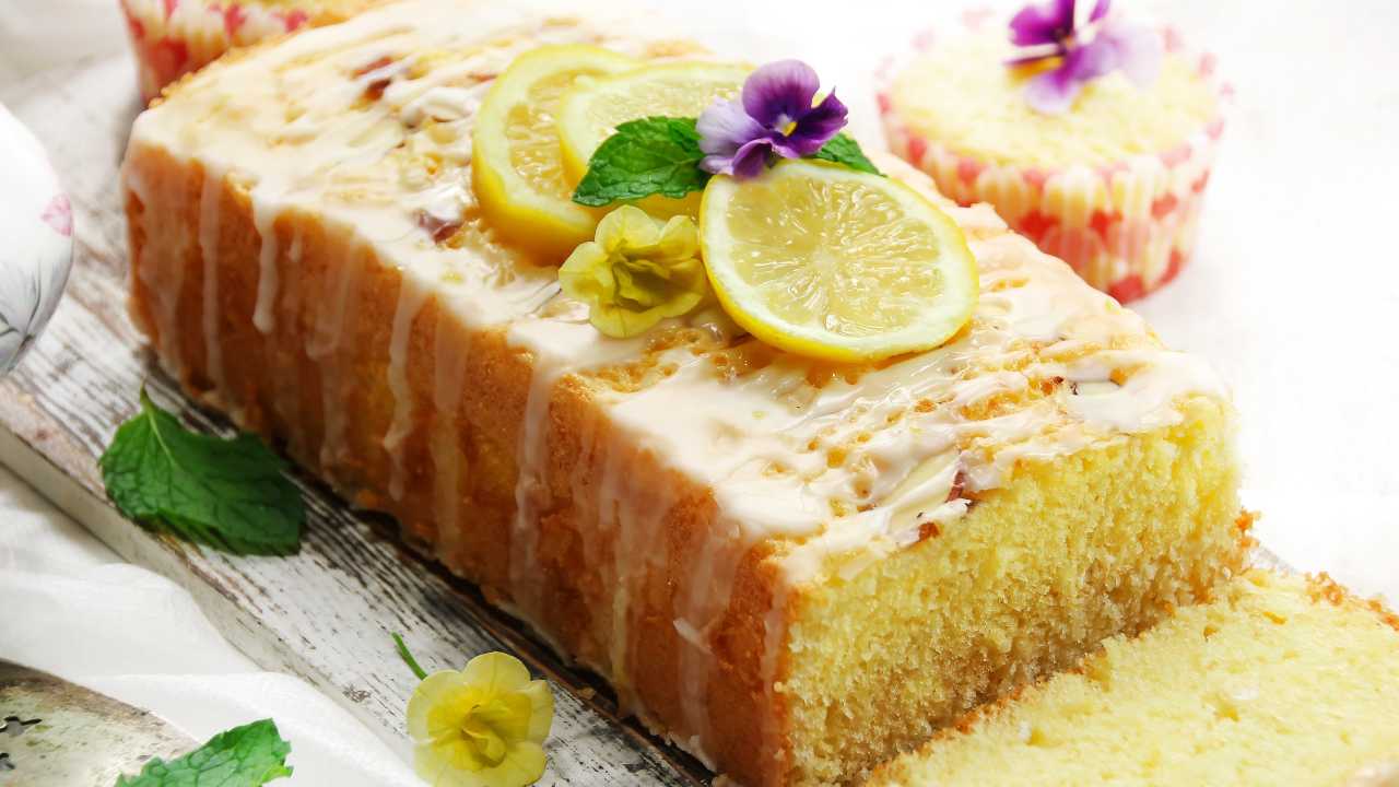 Torta Meravigliosa Limone E Cioccolato Bianco Dolce Profumato