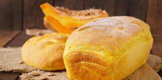 Pane soffice con zucca