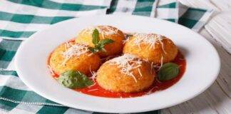 Arancini con zucchine