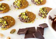 dolcetti pistacchio e cioccolato fondente