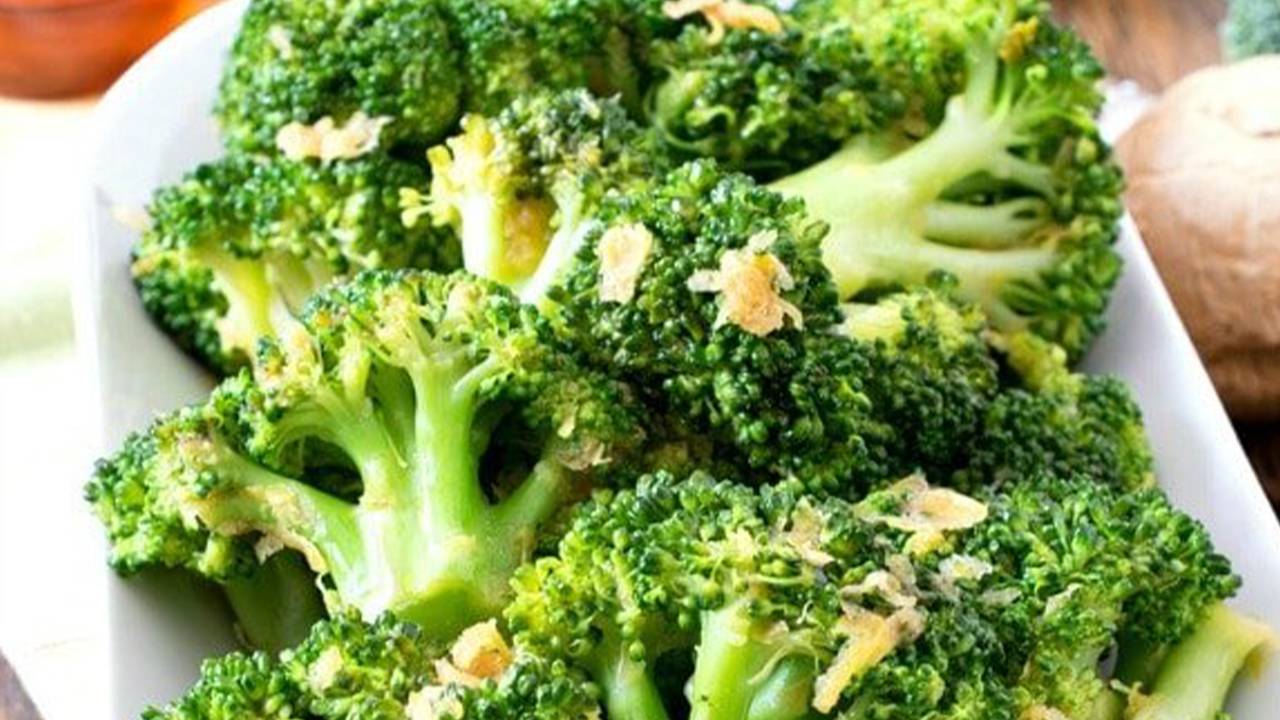 Broccoli con zenzero