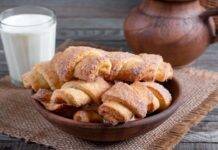 Cornetti con zucchero