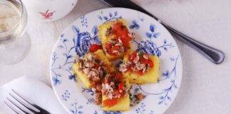 Crostini di polenta ricetta