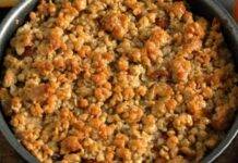 Crumble di zucca al forno l Dolce sfizioso e croccante Crumble di zucca al forno ricetta