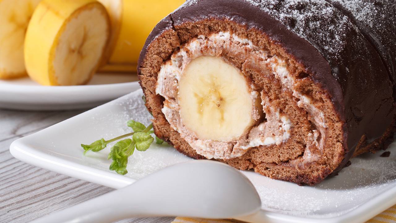 rotolo cacao e banana