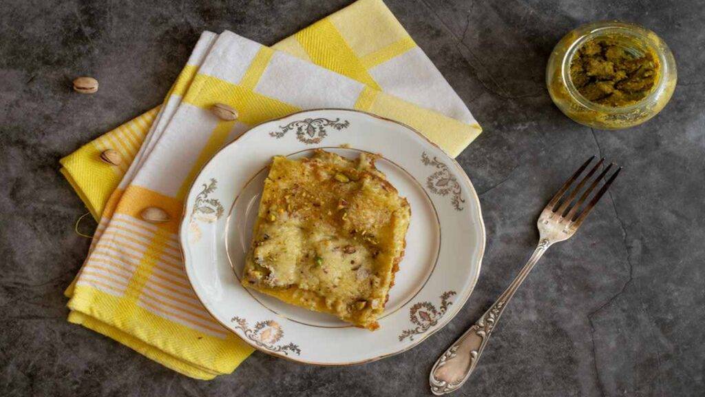 Lasagne al pesto di pistacchi La pasta al forno più golosa di sempre