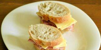 mini sandwiches veloci prosciutto cotto formaggio