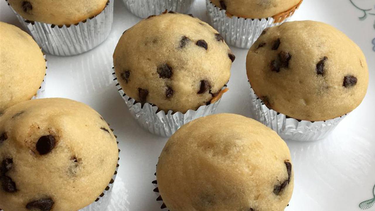 dolcetti con gocce di cioccolato