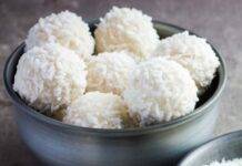Palline al cocco con 3 ingredienti ricettasprint