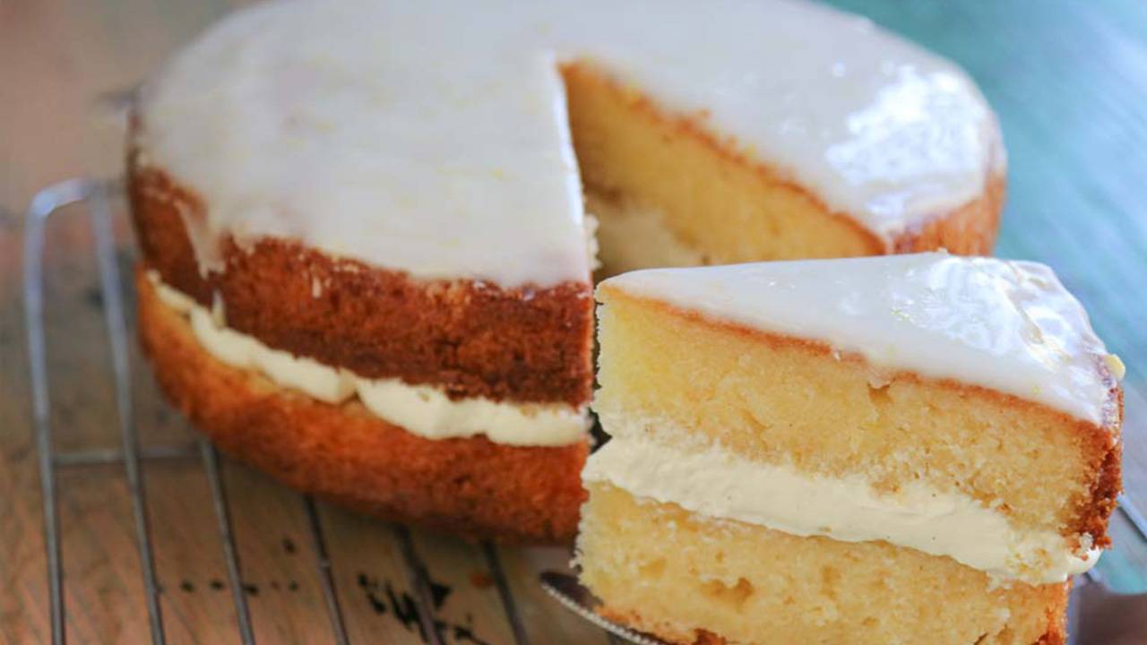 torta con crema di ricotta