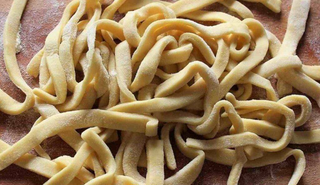 Ricetta Degli Scialatielli Tagliatelle Corte Della Cucina Campana