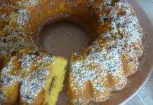 Torta con zucca, ricotta e gocce di cioccolato torta zucca