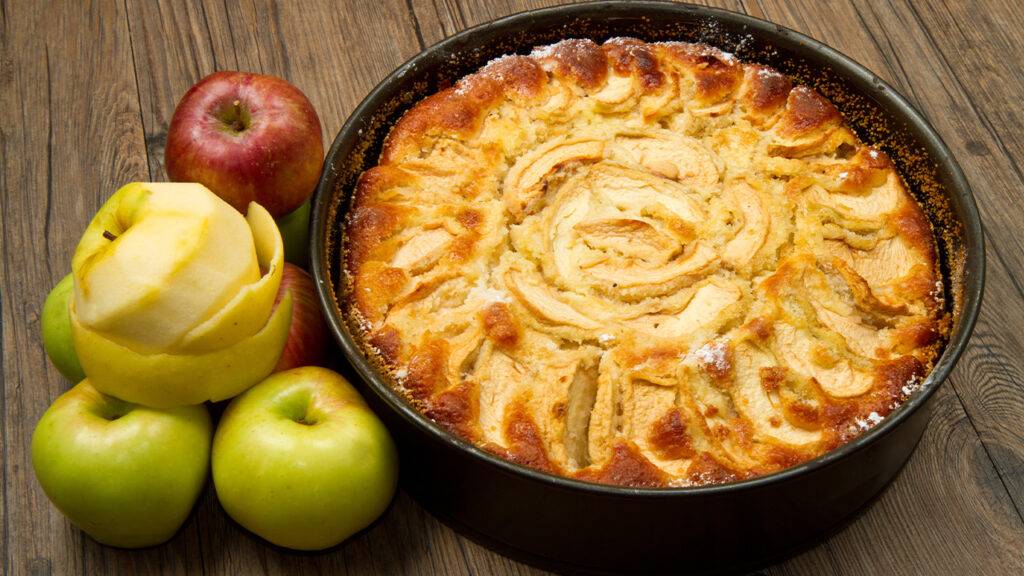 Torta di mele con stevia e senza olio, ricetta leggera e nutriente