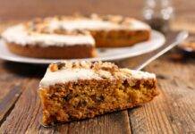 torta noci morbida ricetta FOTO ricettasprint