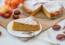 Torta rustica alla zucca e mele | Un dolce al profumo di cannella Torta alla zucca