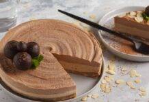cheesecake al doppio cioccolato e pandoro ricettasprint
