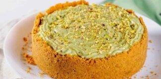 cheesecake alla crema di mascarpone e pistacchio ricettasprint