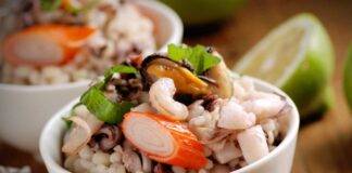 insalata di mare con orzo ricettasprint