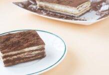 tiramisu con il pan di spagna