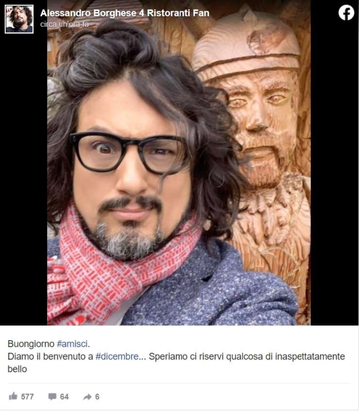 Alessandro Borghese foto inedita - RicettaSprint