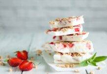 Barrette frozen light ricetta