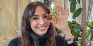 Benedetta Parodi mini abito da star per Capodanno ricettasprint