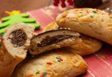 Biscotti ripieni noci e fichi secchi | gustosi dolcetti natalizi