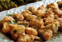 Carciofi panati al forno | Buonissimo contorno, semplice da preparare carciofi forno ricetta FOTO ricettasprint