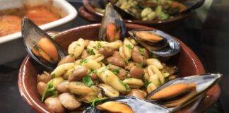 cavatelli cozze fagioli ricetta FOTO ricettasprint