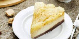 Cheesecake alle mele cannella e caramello ricetta