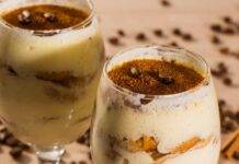 Coppe di pandoro con mousse al caffè ricettasprint