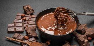 crema nocciole cioccolato fondente ricetta FOTO ricettasprint