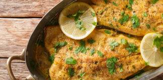 pesce al forno con limone