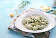 Gnocchi di ricotta e verdure