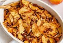 mele mandorle forno ricetta FOTO ricettasprint