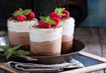 Mousse al cocco e cioccolato ricetta