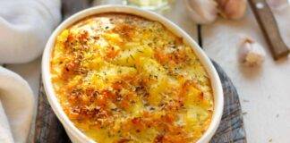 Patate al forno con verza e formaggio ricetta