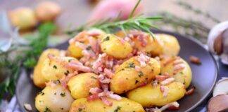 patate pangrattato speck ricetta FOTO ricettasprint