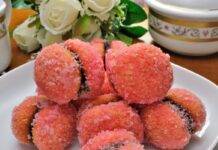 pesche dolci crema ricetta FOTO ricettasprint